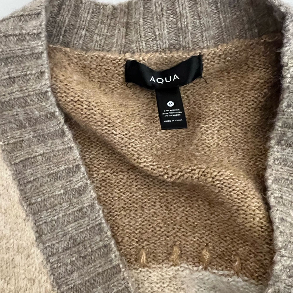 Aqua Patchwork Cardigan - image 3